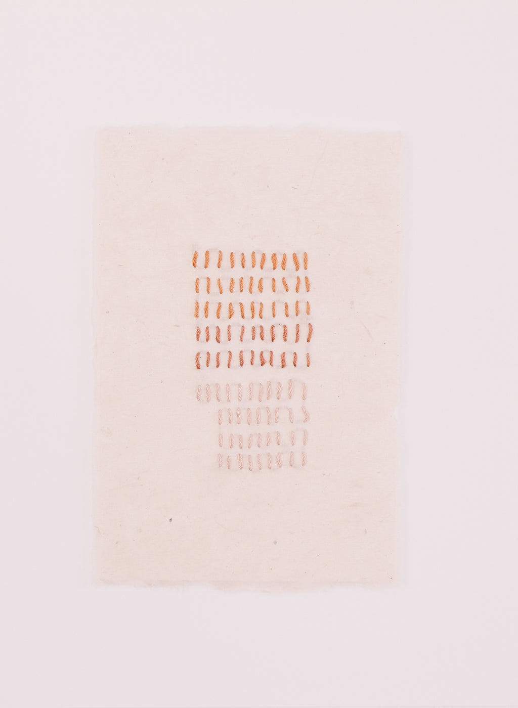 hand dyed embroidery thread on nepalese paper 